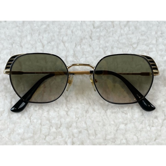 Vogue Eyewear Accessories - VOGUE EYEWEAR • Hailey Bieber Black and Gold VO4131 Prescription Sunglasses